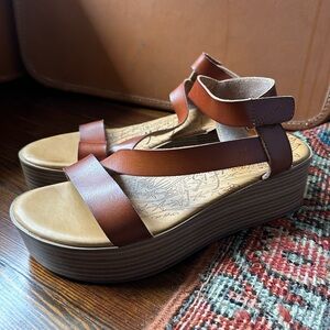 Blowfish Malibu Lover Vegan Platform wedge heel